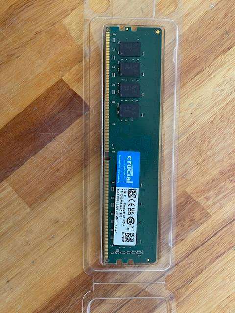 Crucial 16GB 3200MHz DDR4 Desktop Memory