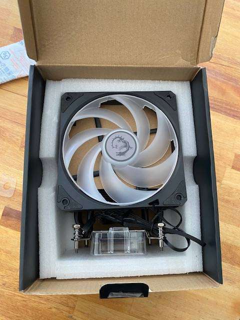 MSI MAG Corefrozr AA13 120mm CPU Air Cooler  Black