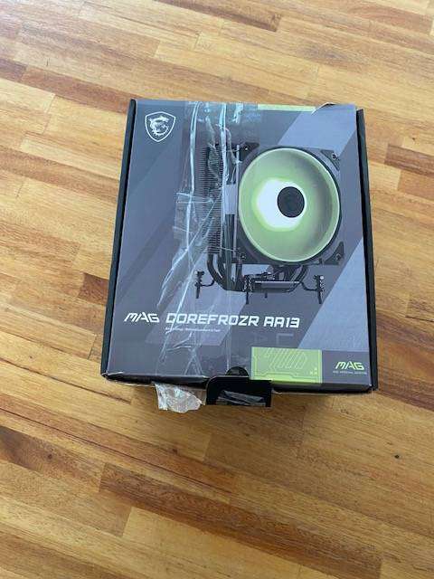 MSI MAG Corefrozr AA13 120mm CPU Air Cooler  Black