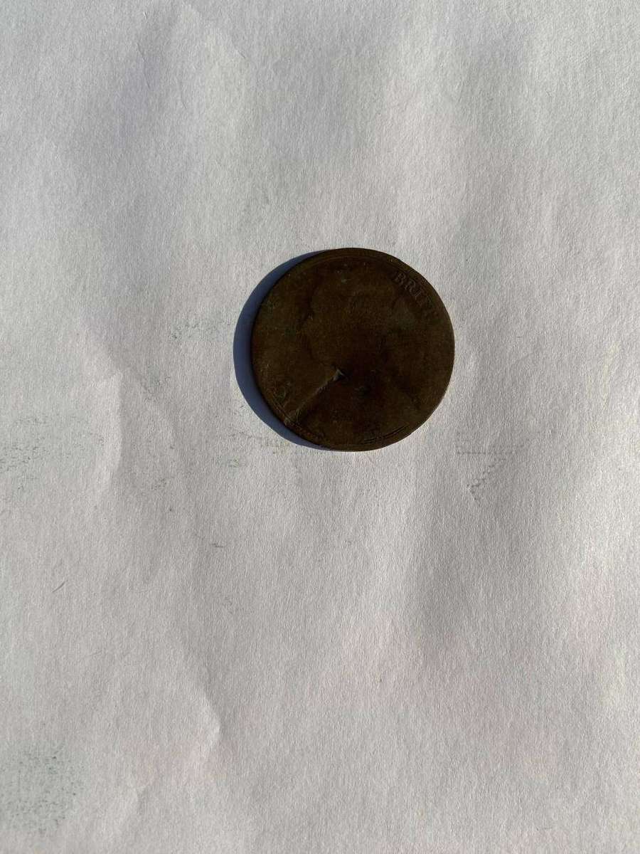 1881 British Coin, Damaged, Rare Coins And Notes Auction, Lot 19 Of 20