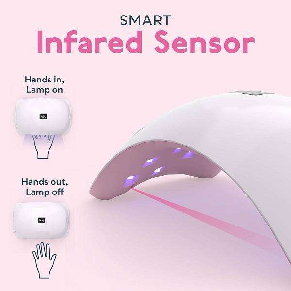 24W USB UV LED Gel Nail Lamp Dryer With 15 LED, Lot 5 Of 11