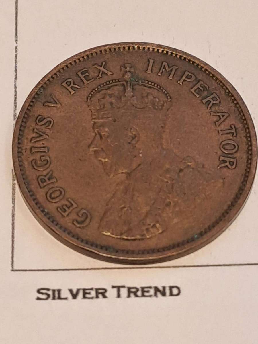1931 SA Union half penny