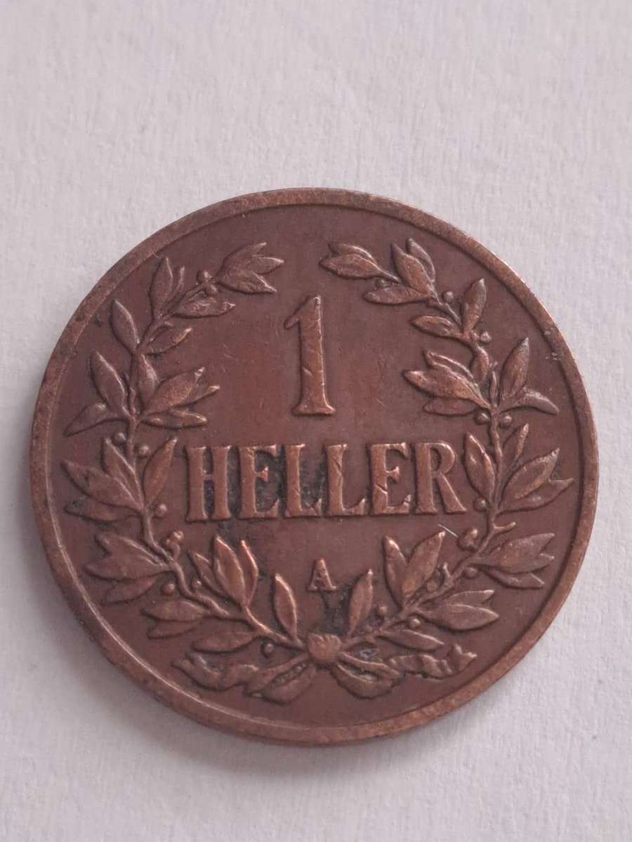 1904 German East Africa 1 Heller