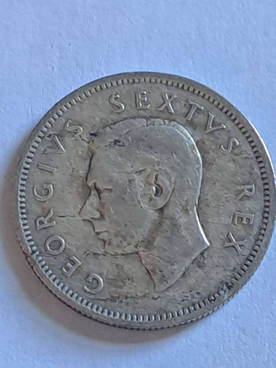 SOUTH·AFRICA·1951·SUID·AFRIKA 1 shilling
