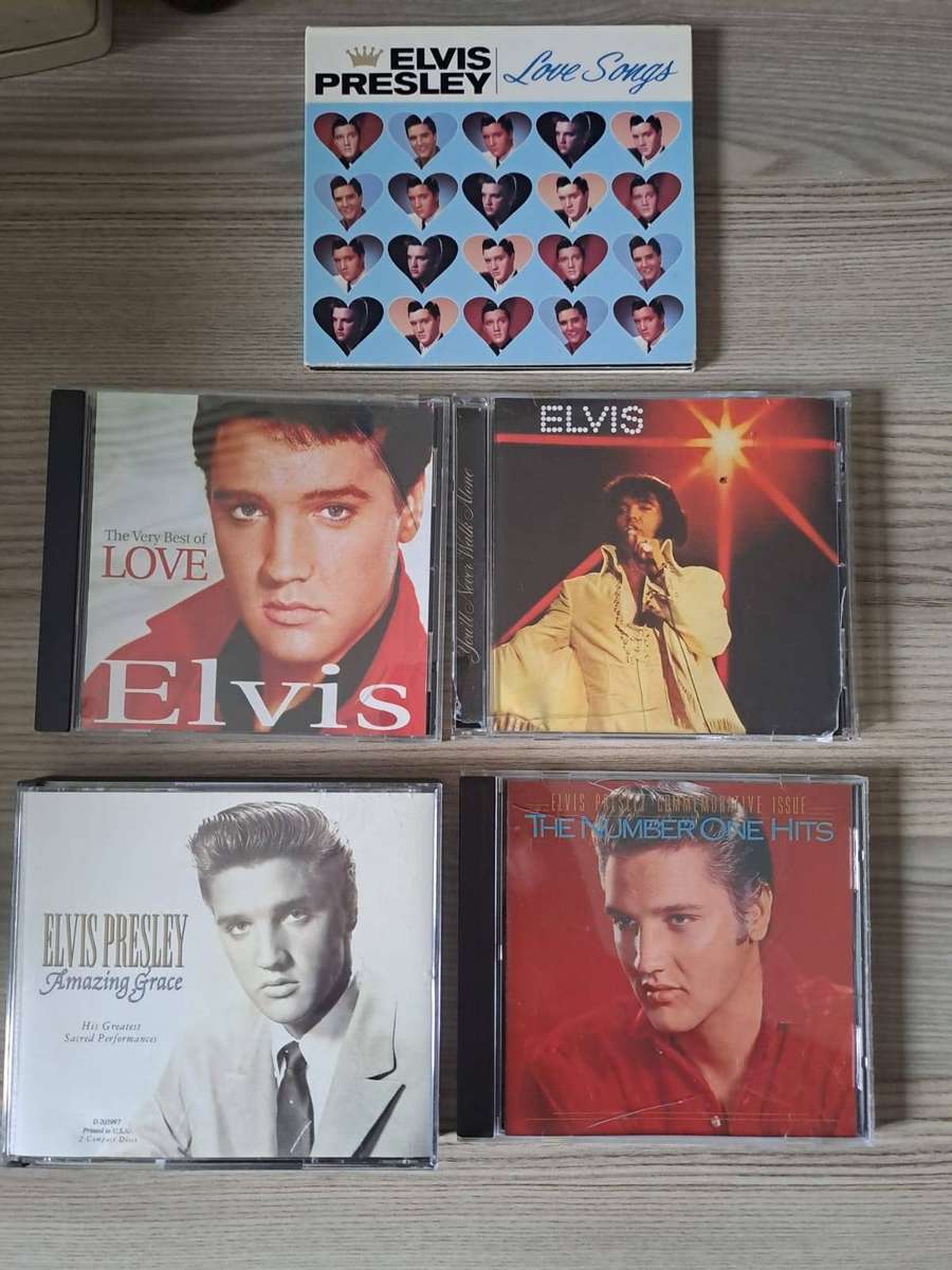 Elvis Presley CD's x 4 and 1 Box Set - 2 CD's (sold as a lot)