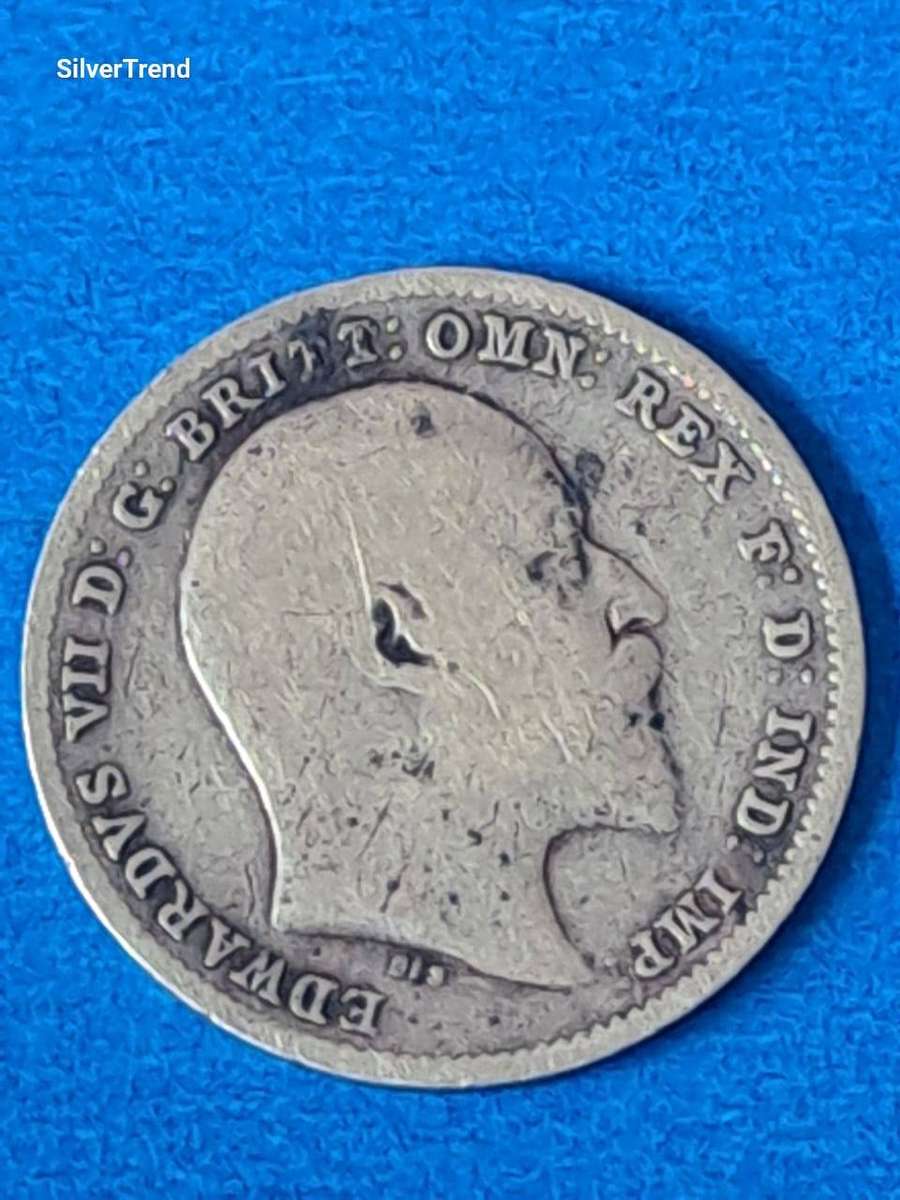 1902 Great Britain 3 pence