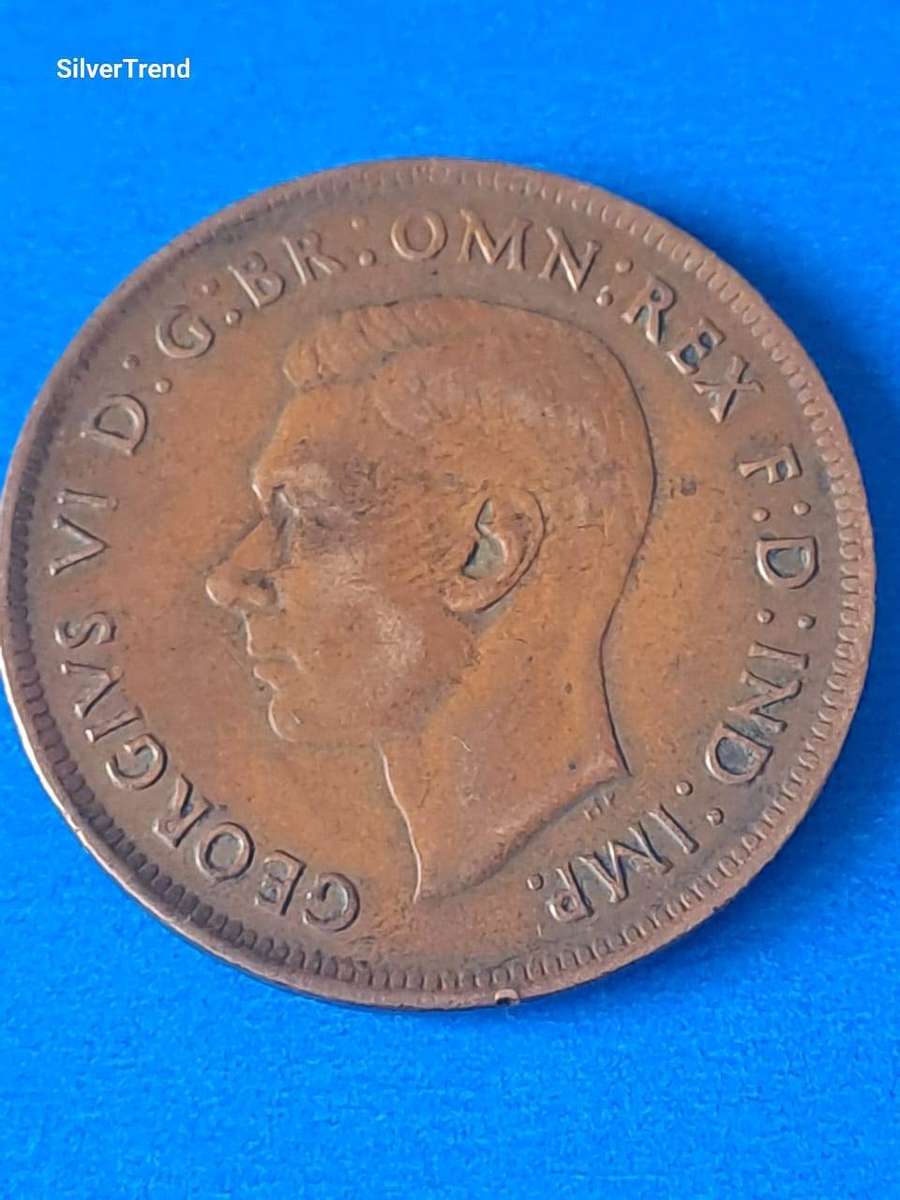 1938 Australian Penny Coin