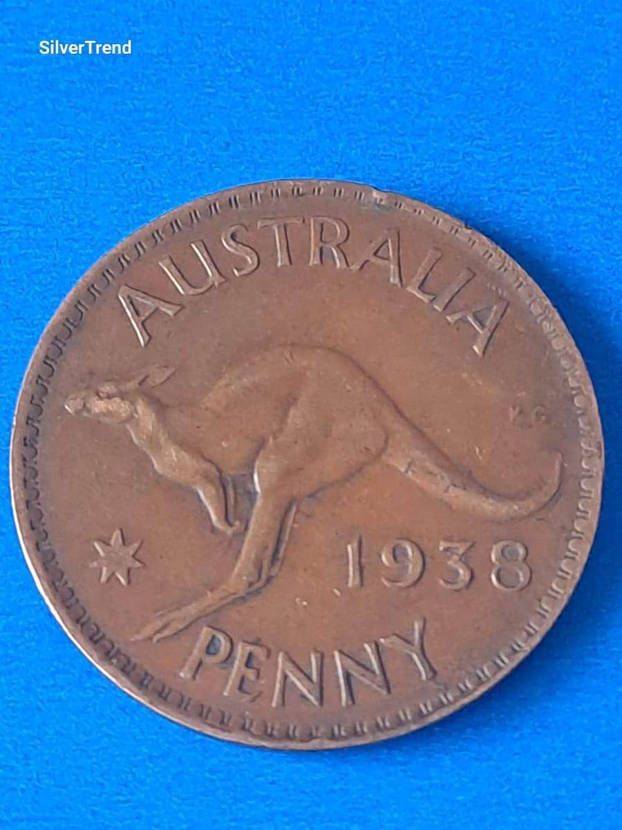 1938 Australian Penny Coin