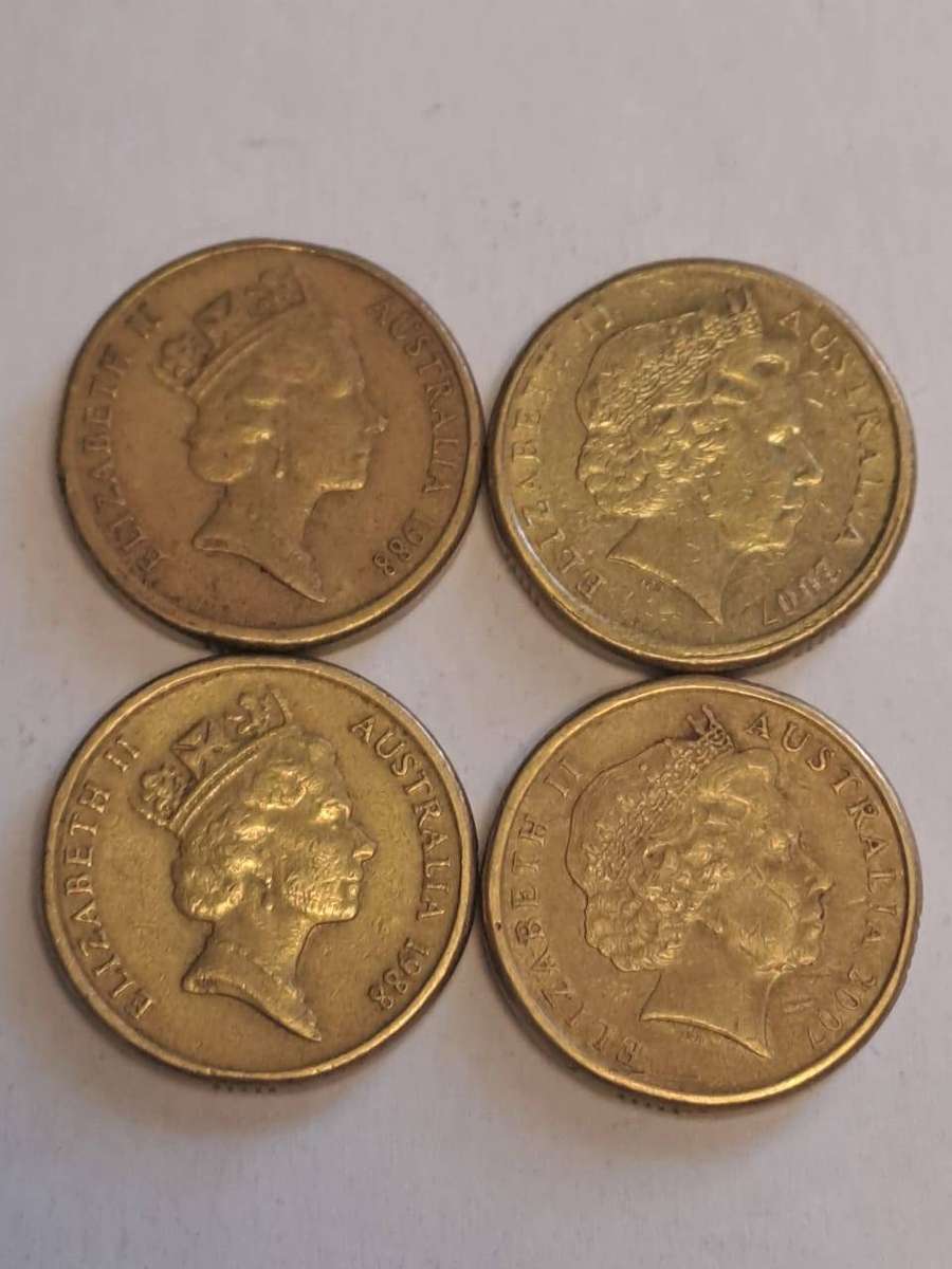 Australia & Oceania - Australia 2 Dollar 4 coins 2 x 1998 2 x 2007