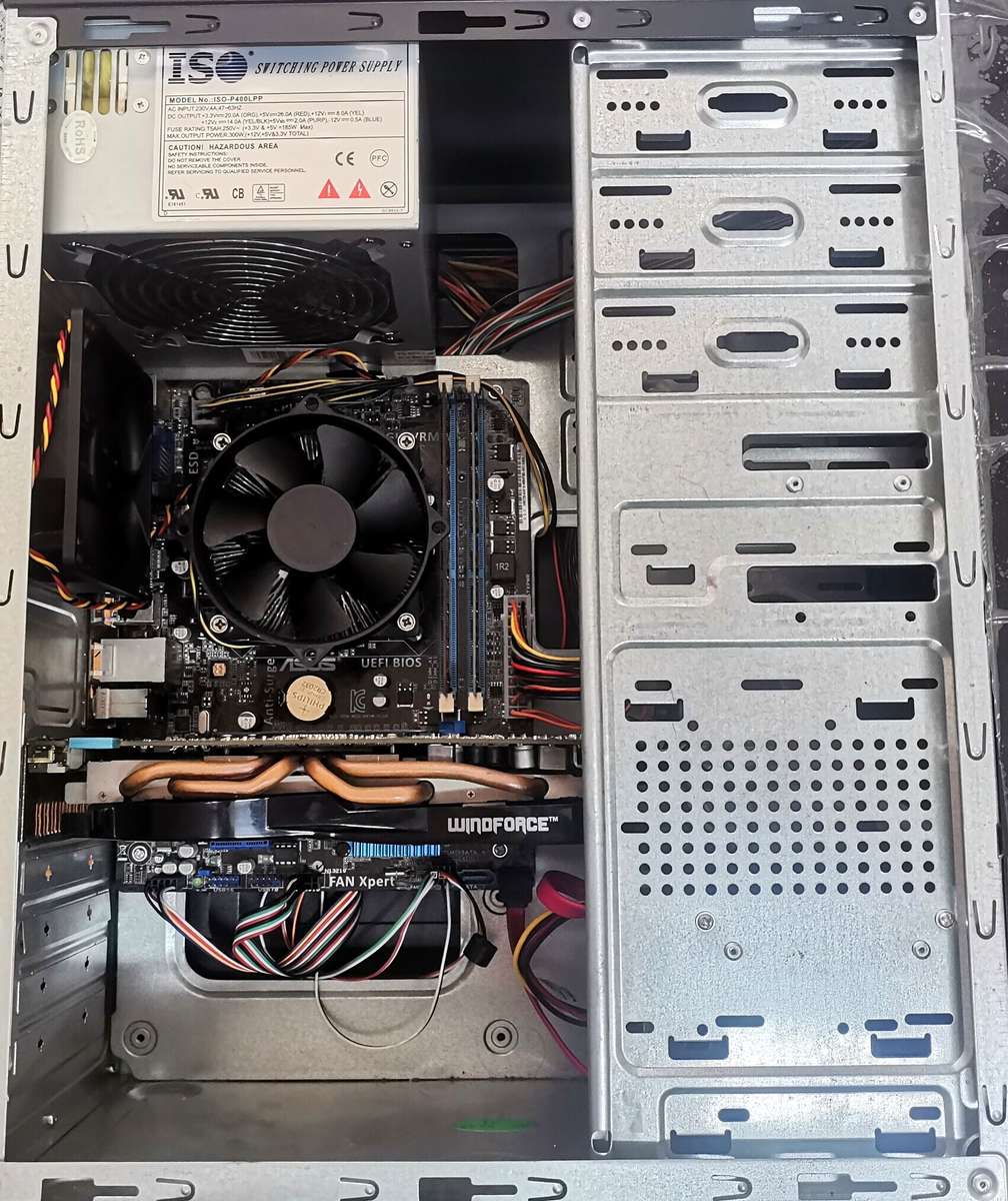 i7 gaming PC with GPU