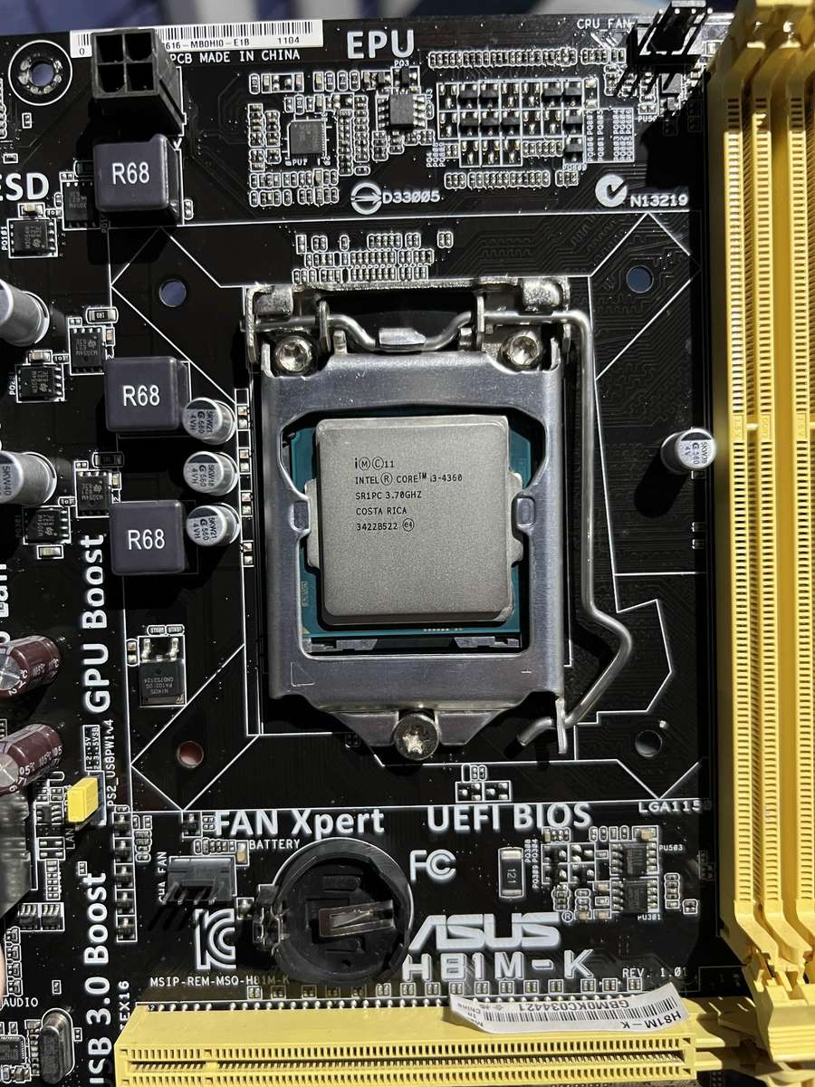 Combo i3 7100 + mobo. i3 4360 + mobo + ram