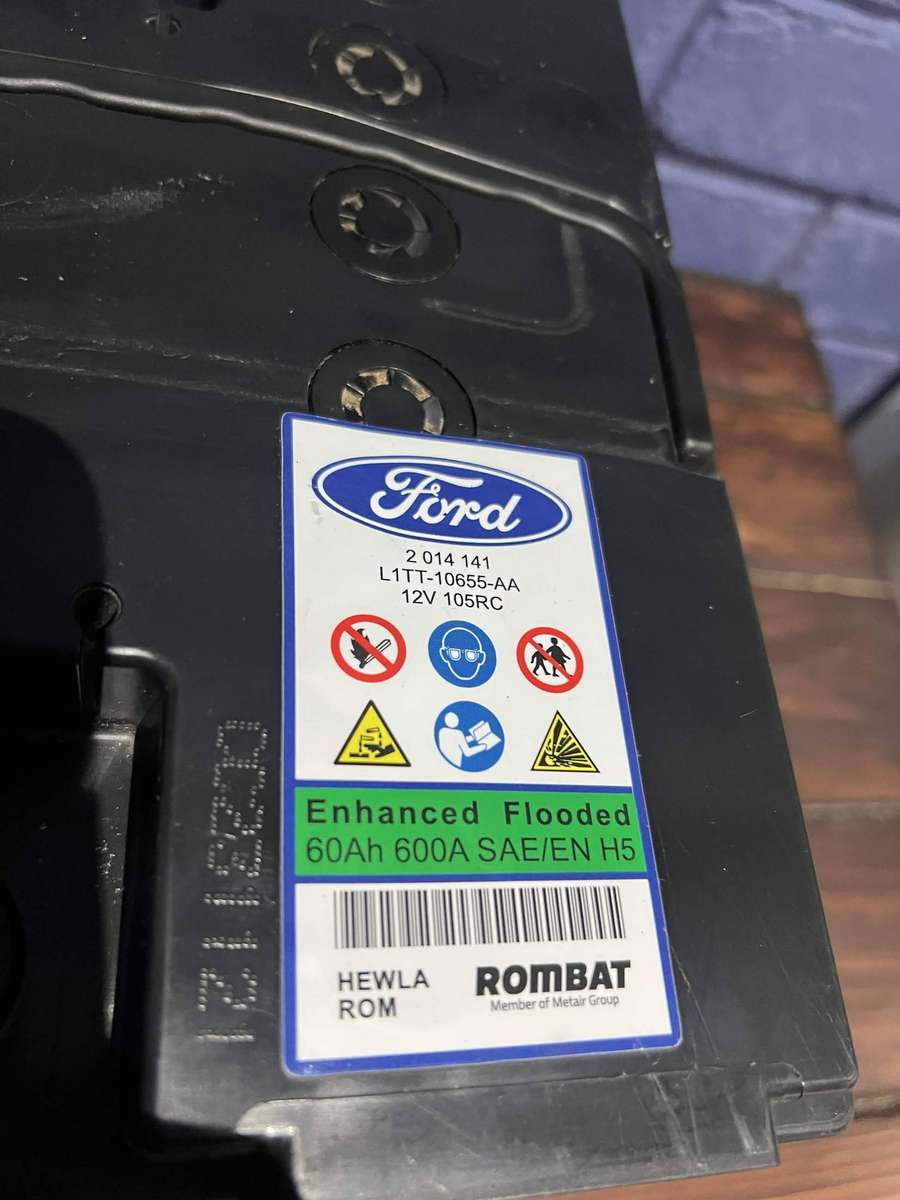 Ford OEM 12V 60Ah 600A EFB Car Battery H5 | Holds Charge