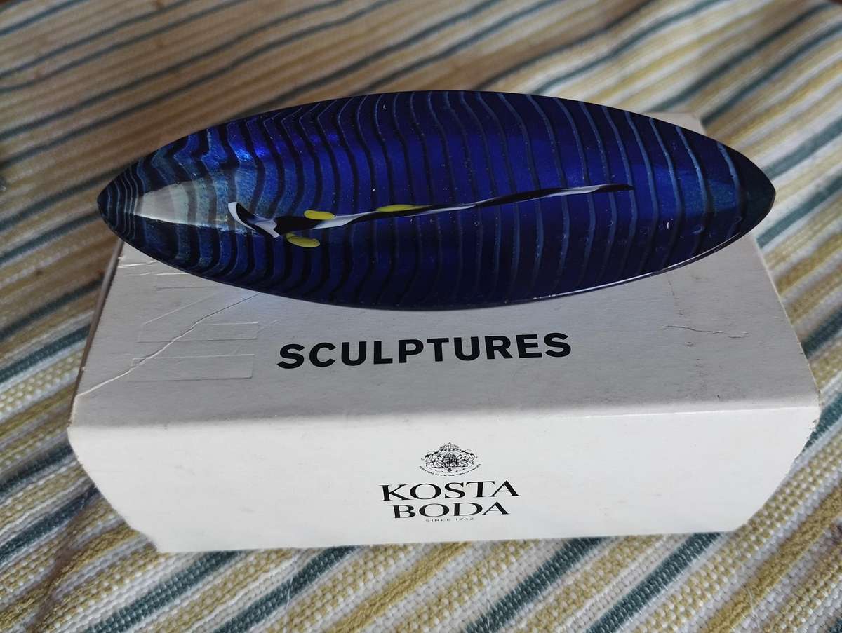 Kosta Boda Glass Sculpture by Bertil Vallien