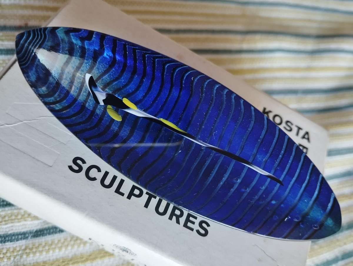 Kosta Boda Glass Sculpture by Bertil Vallien