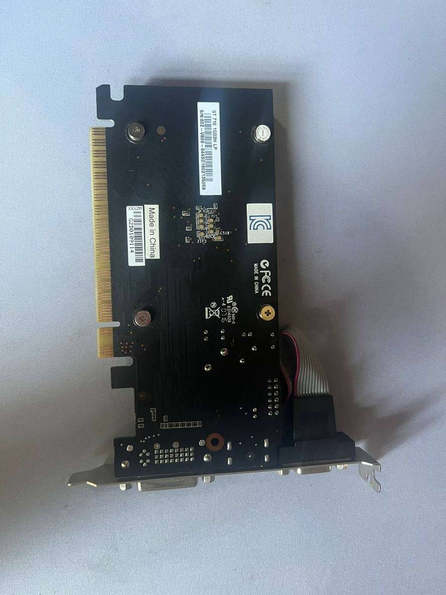 MSI GT 710 1GB DDR3  Tested, Like New, Full-Height, VGA/DVI/HDMI