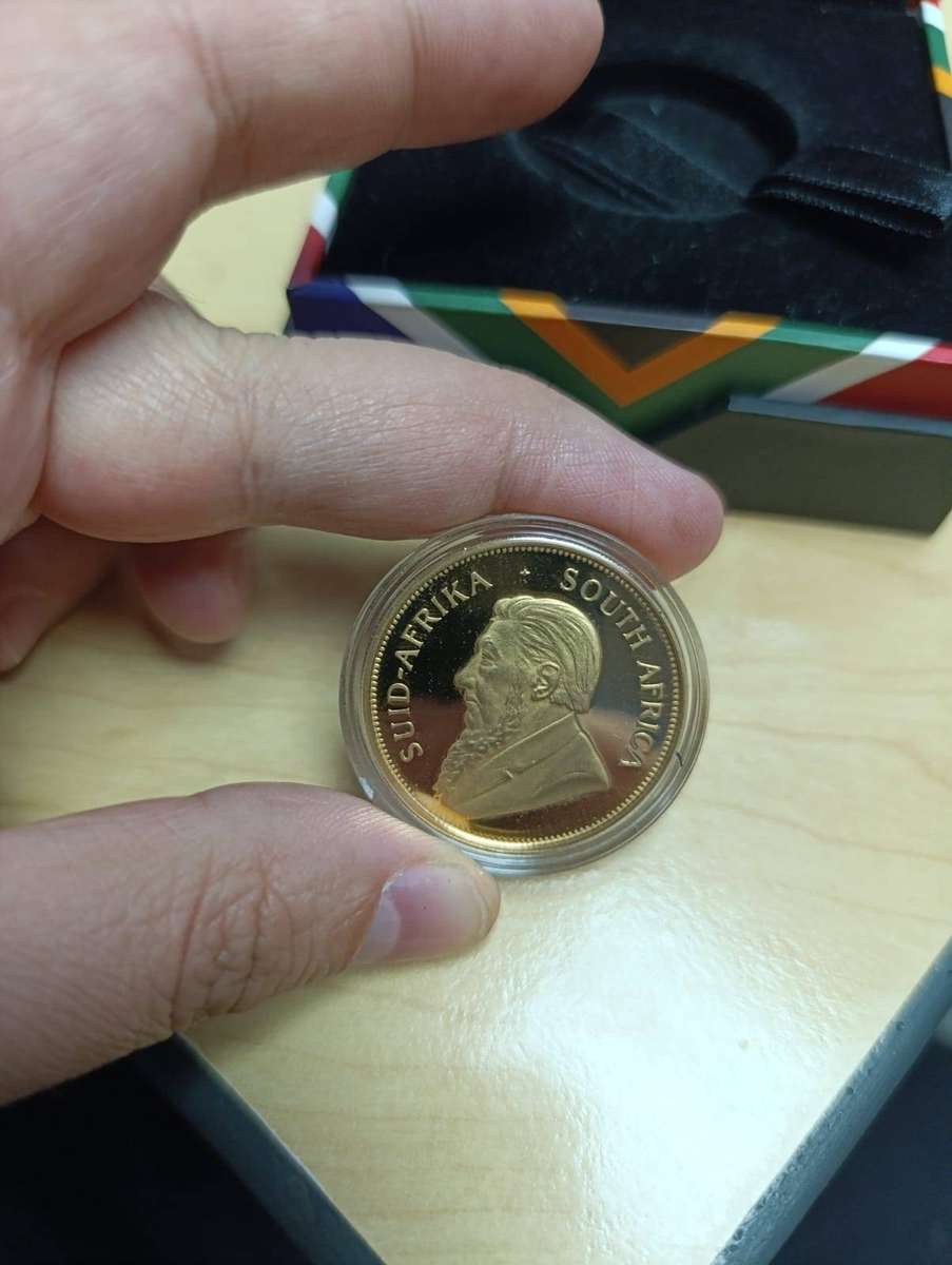 1992 South Africa Proof 1oz Gold Krugerrand  Rare Low Mintage