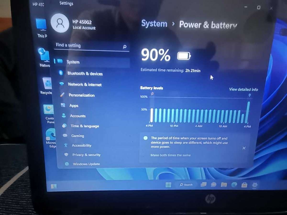 HP 450 G2 i5 4th Generation