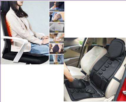 Seat Massager, Vibrating Back Massager for Chair Massage Cushion