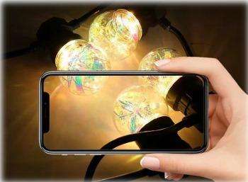 5M 220V Warm White Waterproof Outdoor LED String Bulb Light