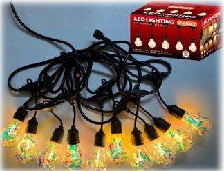 5M 220V Warm White Waterproof Outdoor LED String Bulb Light