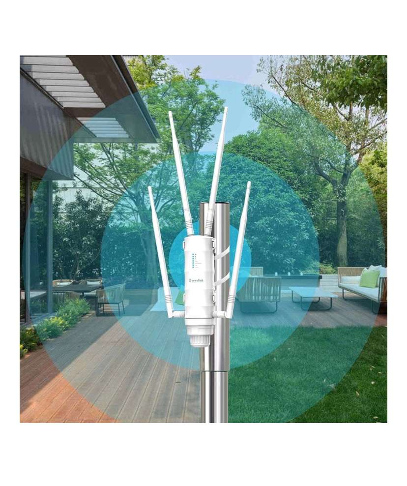 AC1200 Power Dual Band Outdoor Wi-Fi Range Extender