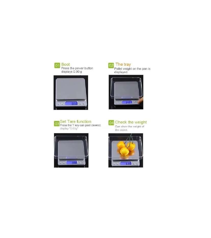 Professional Digital Table Top Scale 2000gx0.1g