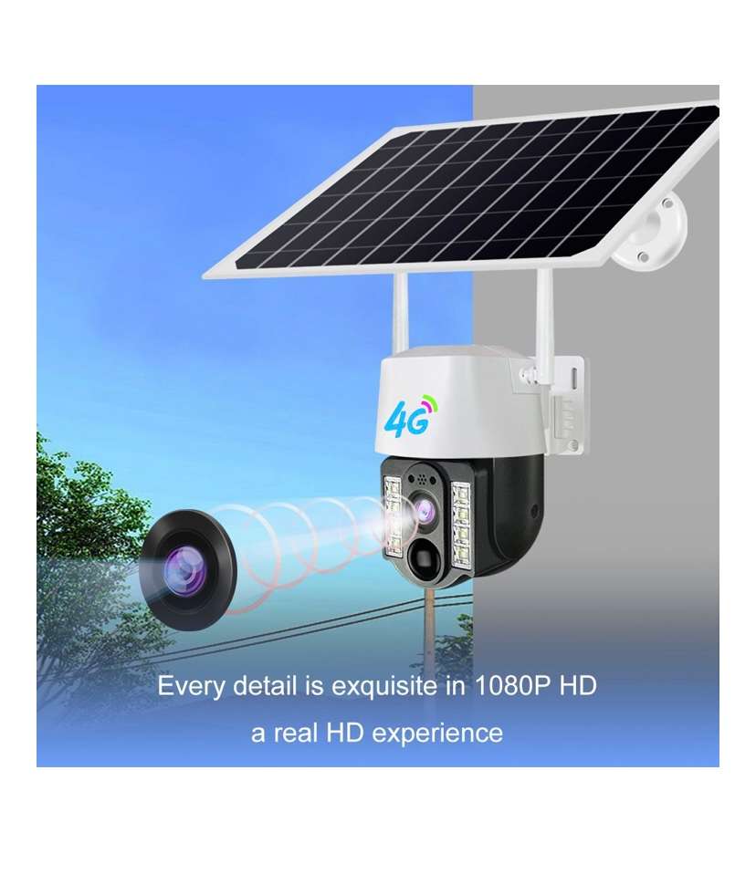 4G Solar Sim Card Outdoor Camera