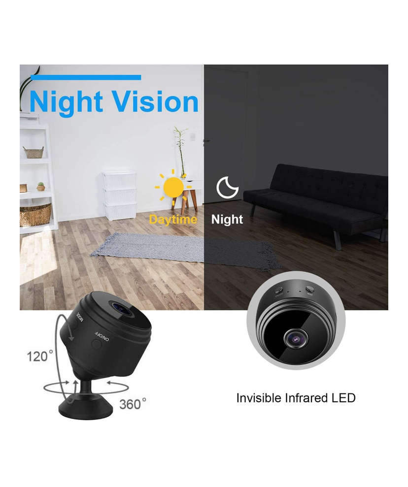 1080P HD Mini Security Camera A9