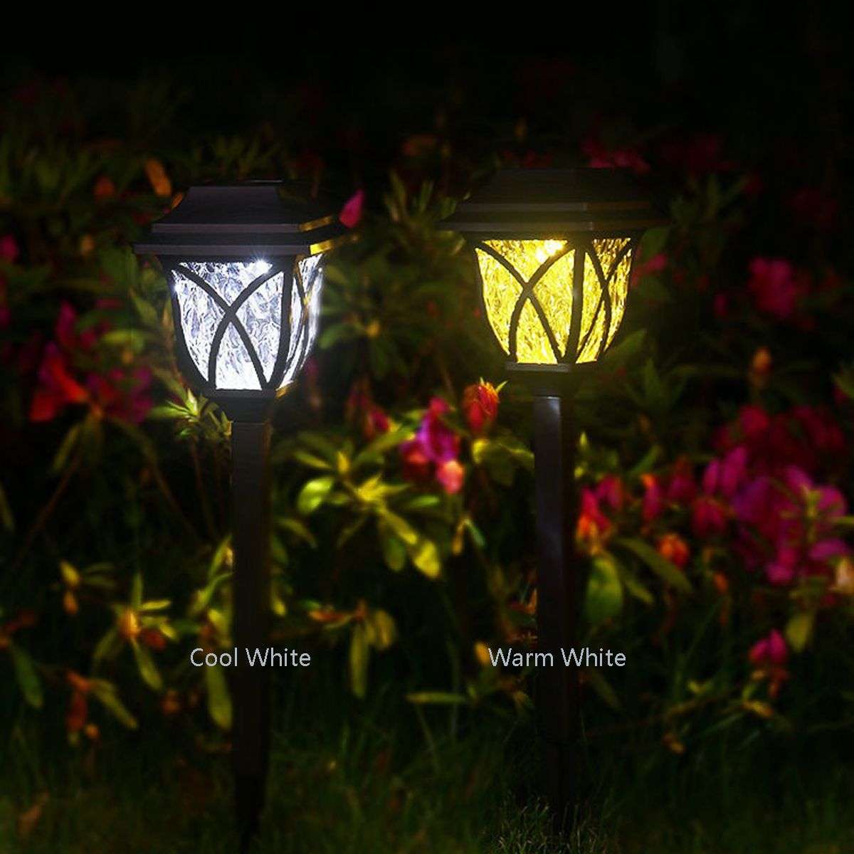 2 Pack Solar Power Garden Light (SG-002CW x2)