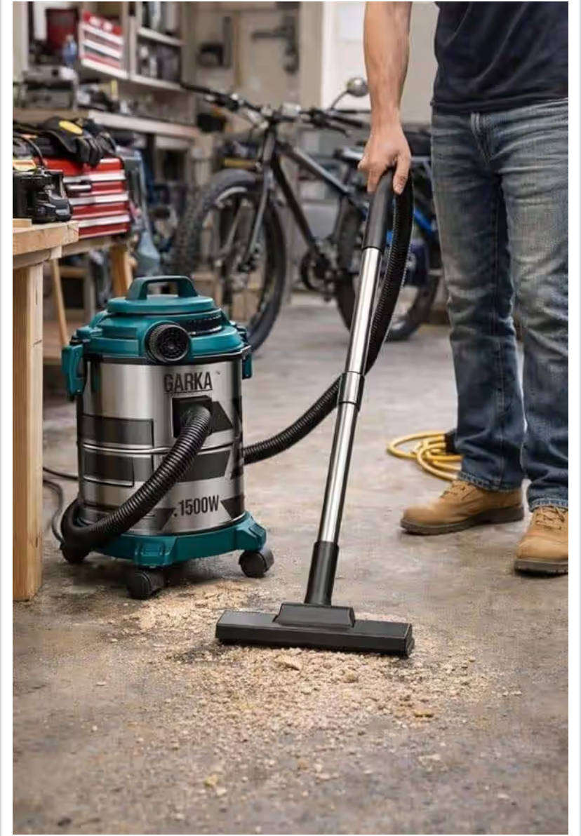 1500W Industrial Wet& Dry Vacuum Cleaner-20L