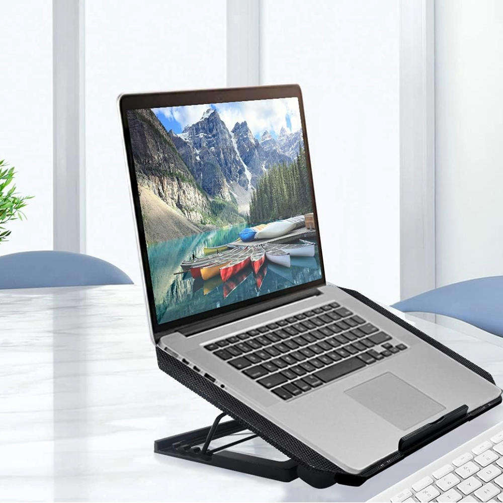 Laptop Fan Dual - N99 Laptop Cooling Fan - Laptop Stand