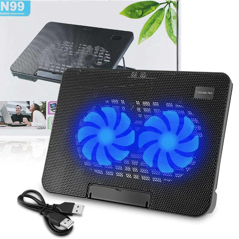 Laptop Fan Dual - N99 Laptop Cooling Fan - Laptop Stand