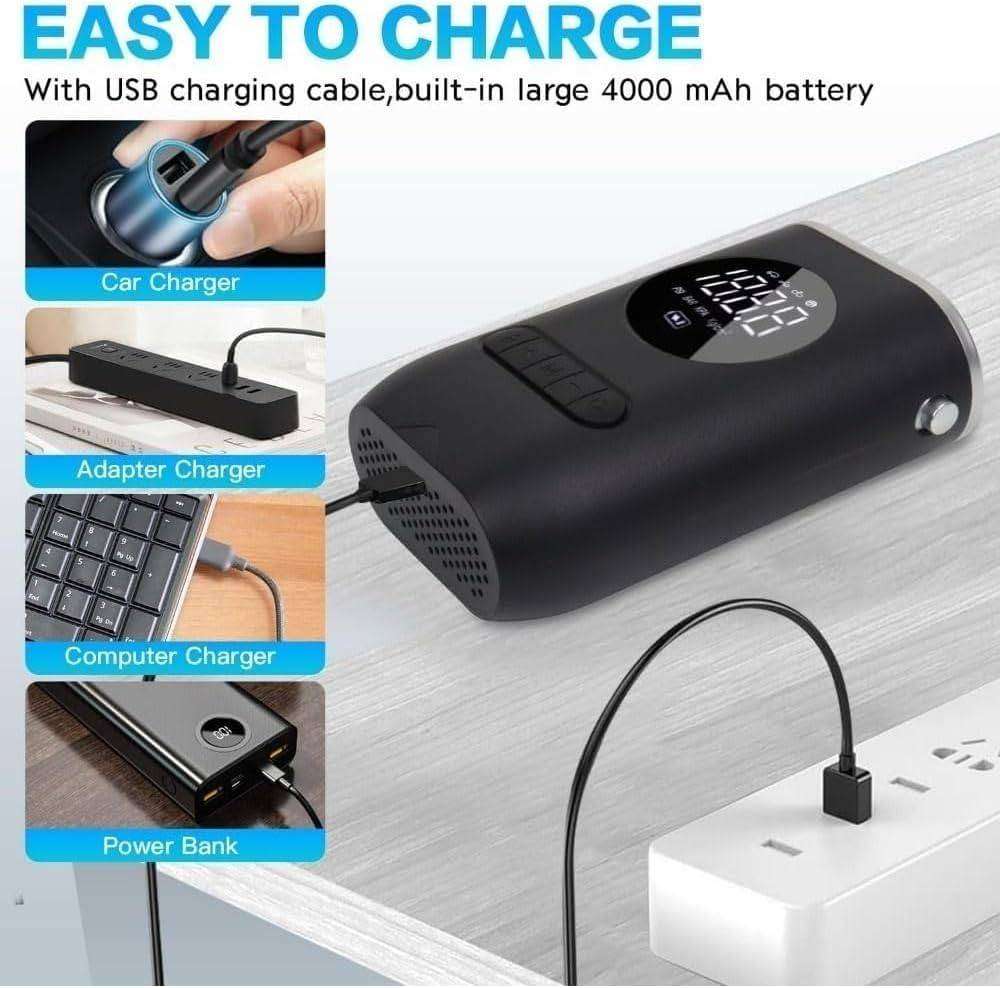 Portable Air Pump - with an LED Display