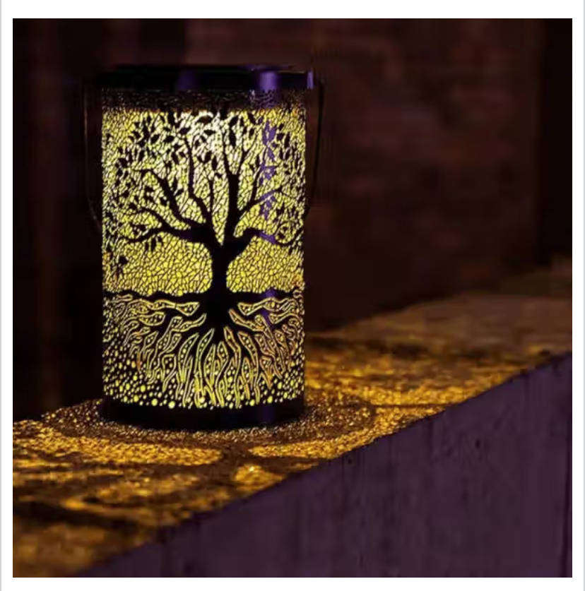 3D solar projection light