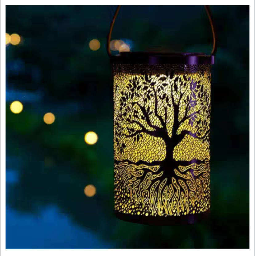 3D solar projection light