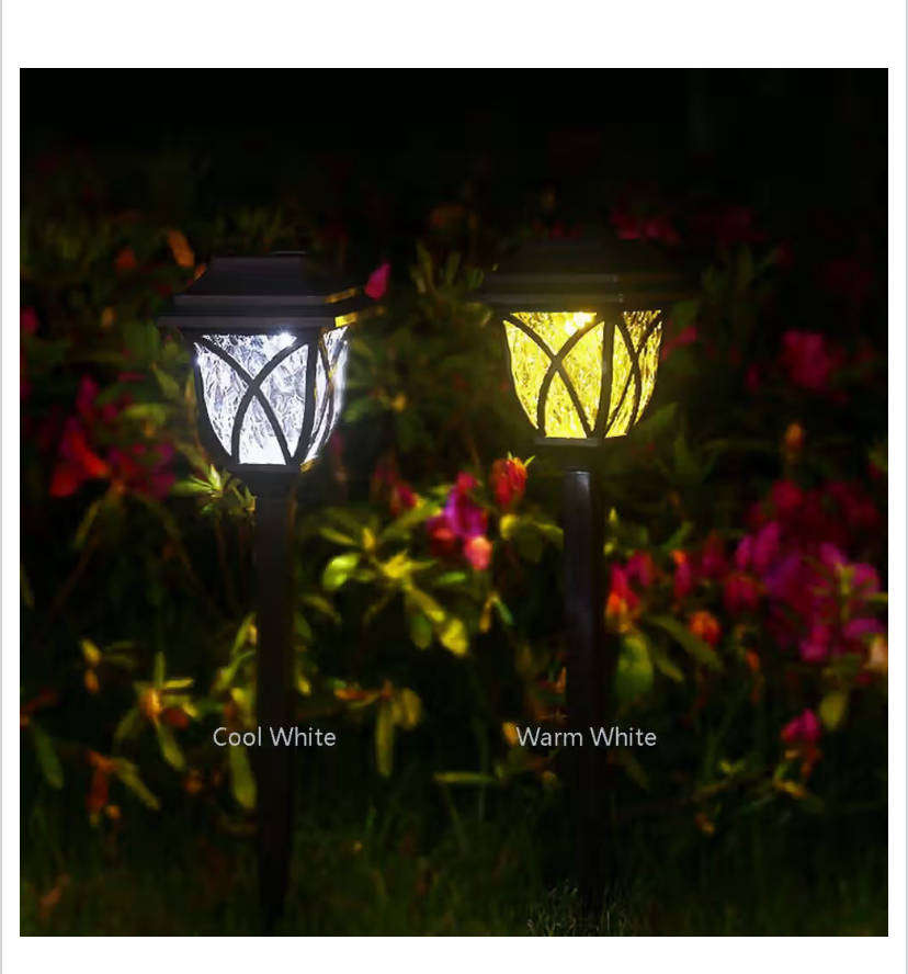 2Pack Solar Power Garden Light