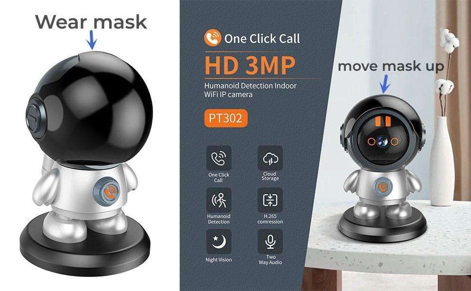 Robot Security Camera WiFi IP Camera