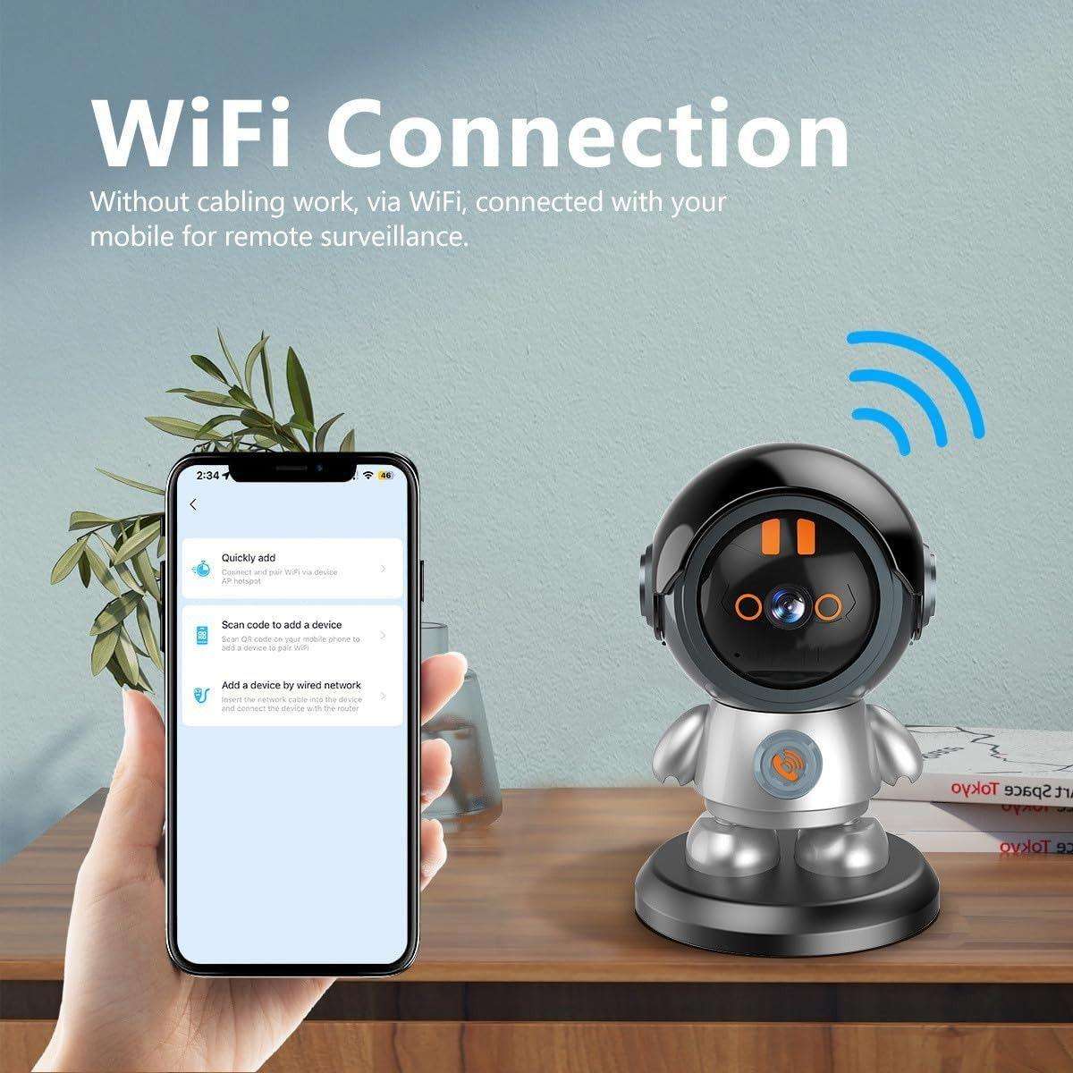 Robot Security Camera WiFi IP Camera