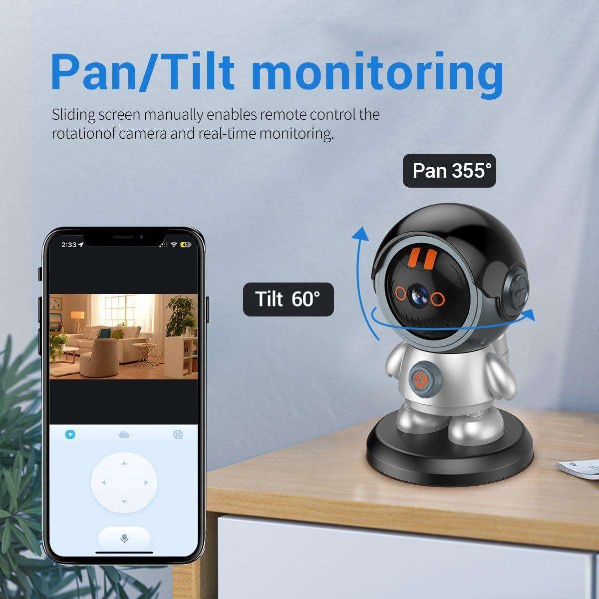Robot Security Camera WiFi IP Camera