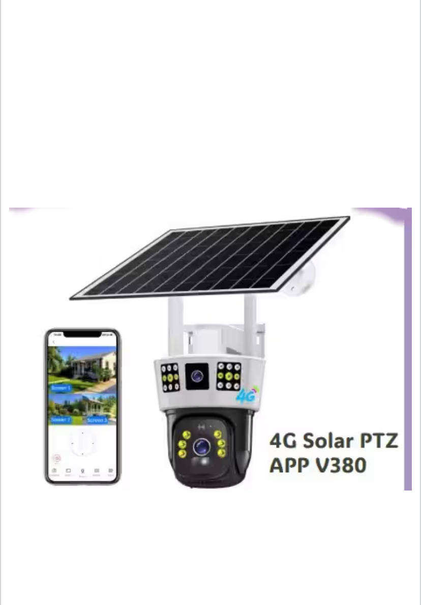 4G Solar PTZ Security Camera