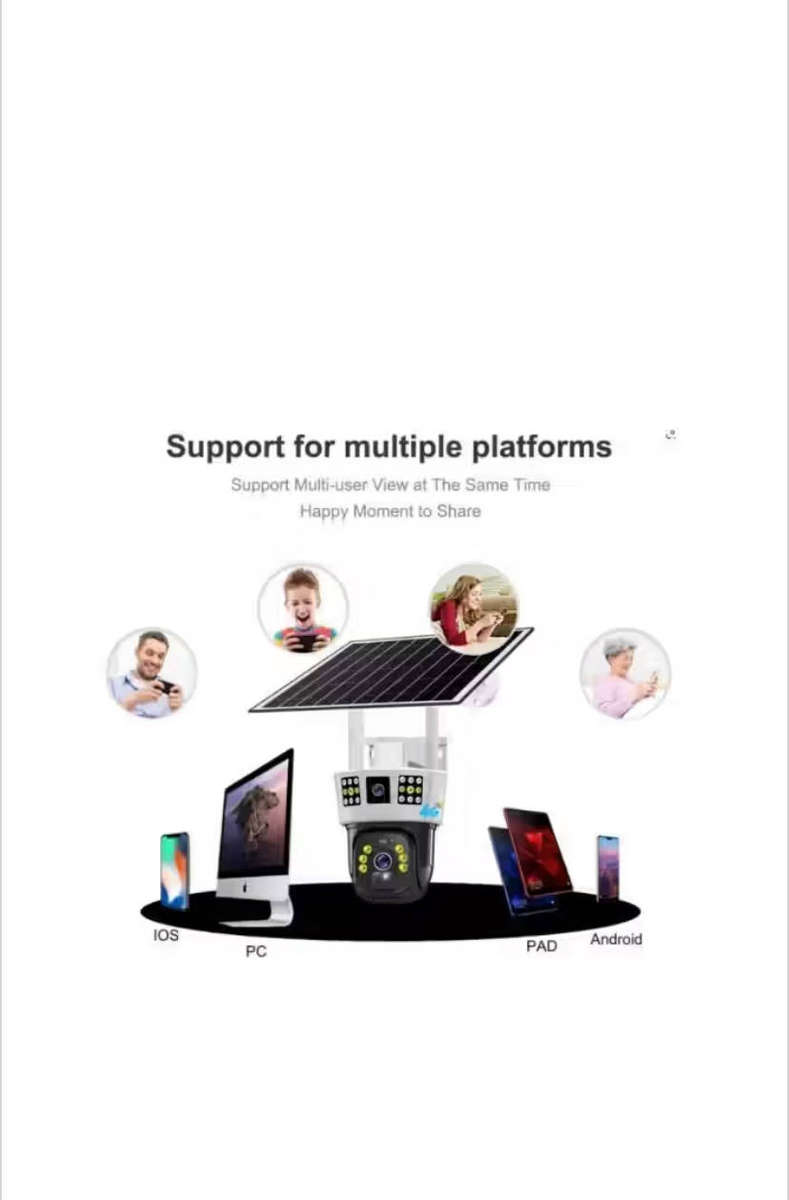 4G Solar PTZ Security Camera