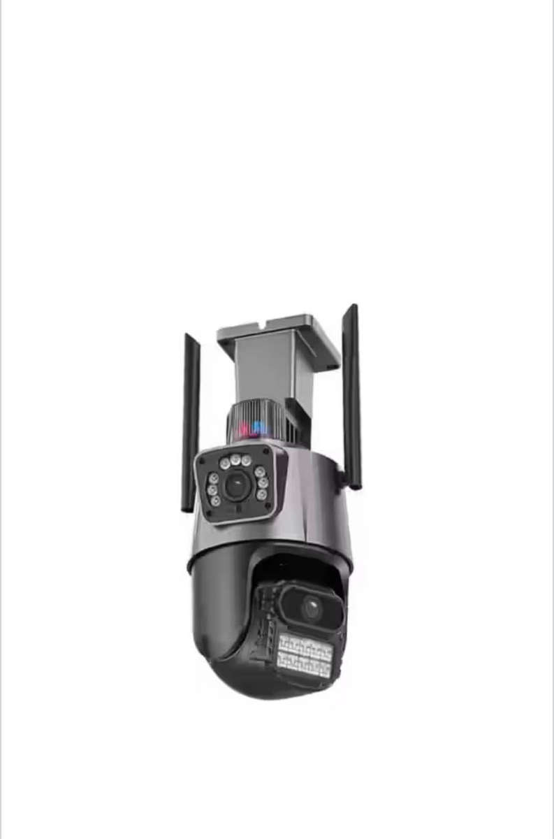 Smart Wireless Wifi Cctv Camera Dual Lens Indoor & Outdoor Security Camera