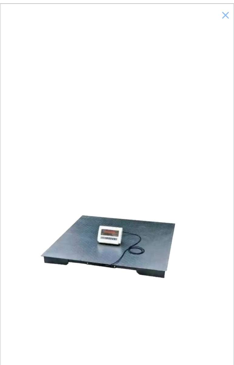 1 Ton Industrial Scale 1000kg Digital Scale 1.2Mx1.2M