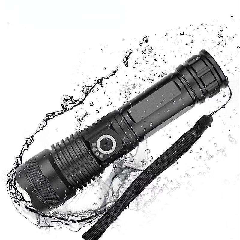 USB Rechargeable High Power Flashlight