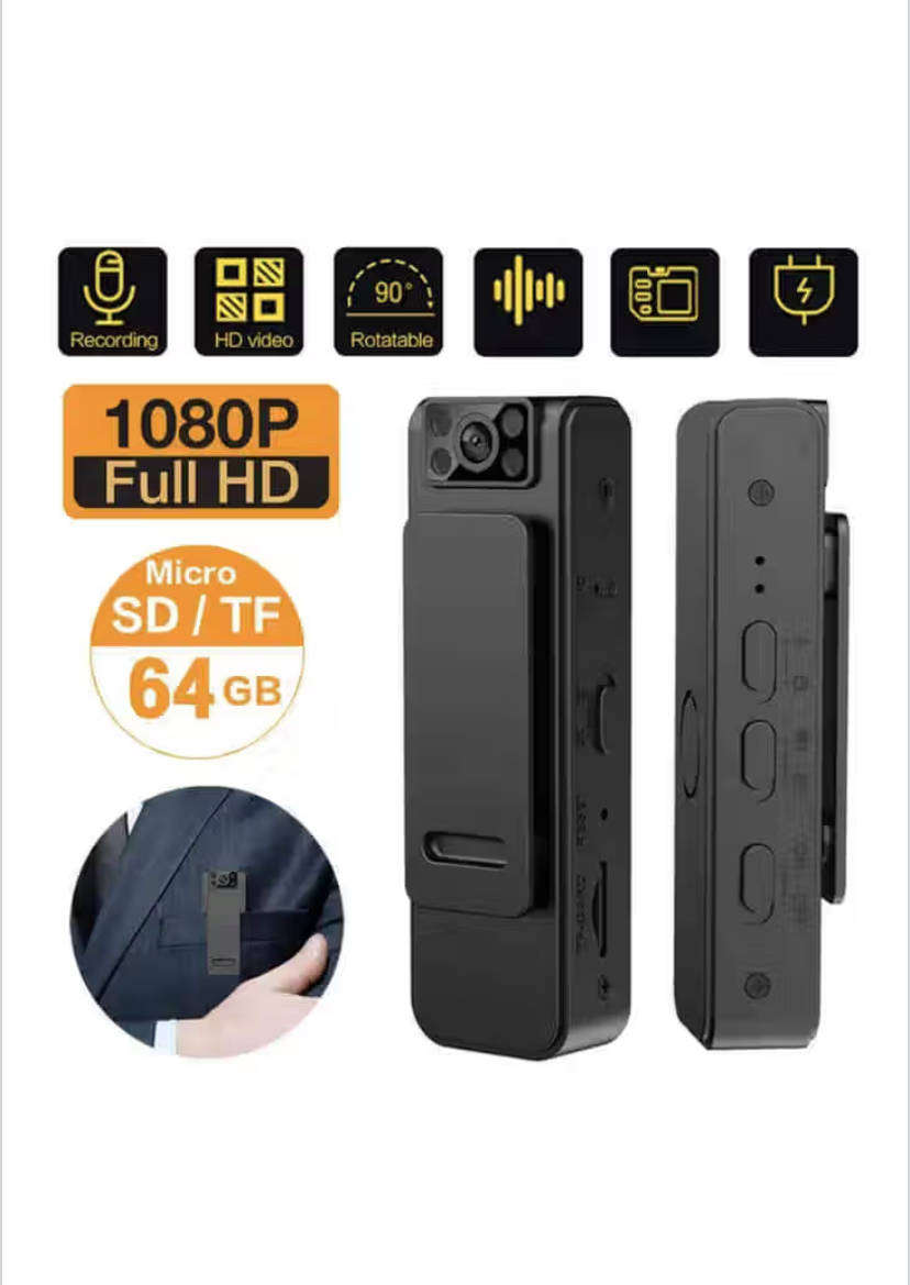 Wearable Body Spy Camera