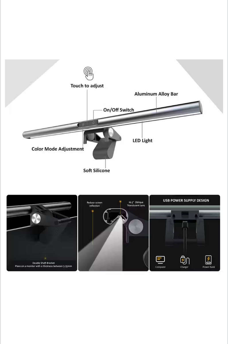 LED Screen Monitor Light Bar