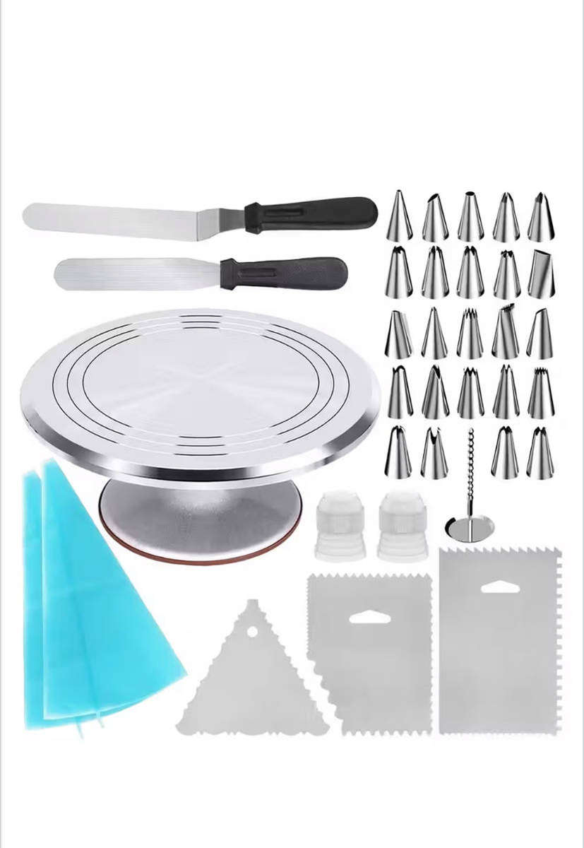 35 In 1 Aluminium Cake Turntable