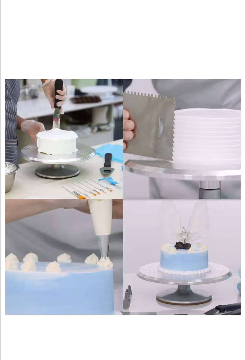 35 In 1 Aluminium Cake Turntable