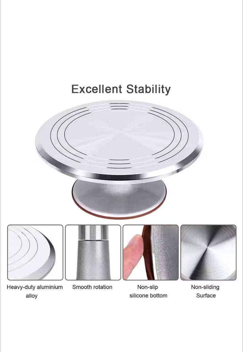 35 In 1 Aluminium Cake Turntable