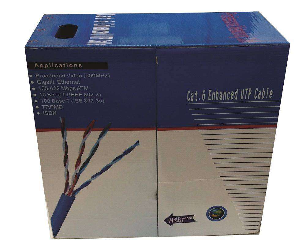 CAT 6 Enhanced UTP Cable 305 Meter (Professional Networking Cable)